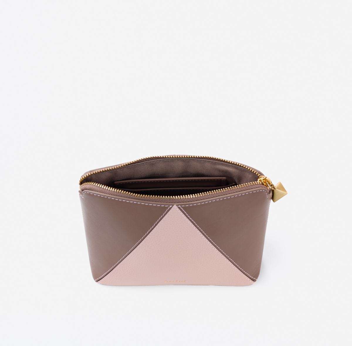 Trousse de maquillage �?? cuir v?�ritable �?? miroir int?�gr?� | Gal?�ne